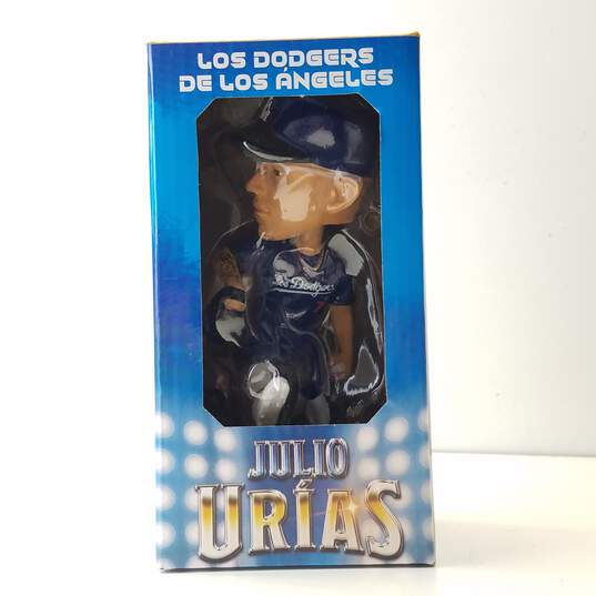 Los Angeles Dodgers Julio Urias SGA Bobblehead Collection Bundle image number 3