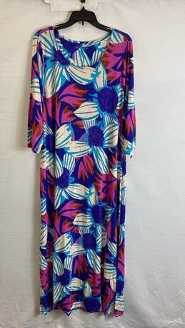 Soft Surroundings Floral Maxi Dress - Size 1X