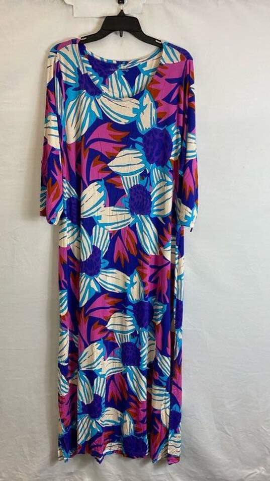Soft Surroundings Floral Maxi Dress - Size 1X image number 1