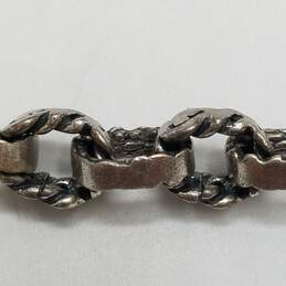 Diesel Sterling Silver Heavy Link Toggle Men's 8.5in Bracelet 57.9g alternative image
