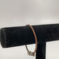 Designer Pandora 925 Sterling Silver Twisted Leather Strap Charm Bracelet image number 1
