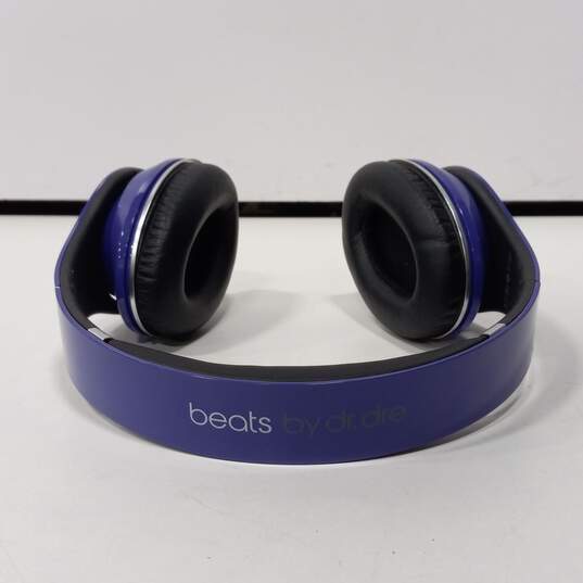 Beats by Dr. Dre Purple Headphones w/Case and Cables image number 3