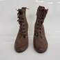 Halogen High Heel Lace Up Boots Size 7.5M image number 3