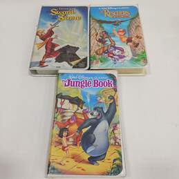 Bundle of 3 Vintage Disney VHS Tapes alternative image