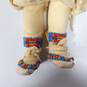 Porcelain Native America Doll image number 6