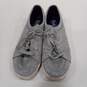Womens Kickstart WF59959 Gray Canvas Lace Up Low Top Running Shoes Size 9 image number 1