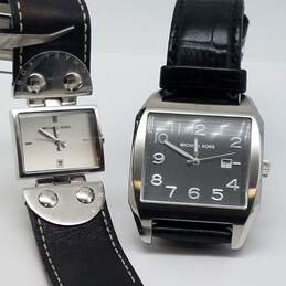 Michael Kors Mixed Model Leather Analog Watch Bundle 2pcs 124g