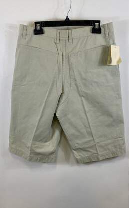 NWT Armani Exchange Mens Beige Cotton Flat Front Pockets Chino Short Size 32 alternative image