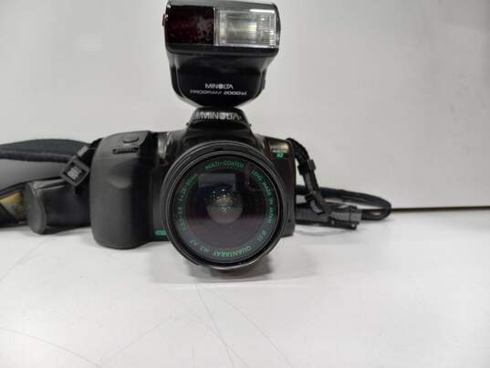 MINOLTA Maxxum 430si RZ 35mm Film Cameraw/Minolta 2000xi Flash image number 4