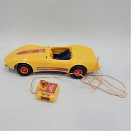 VTG 1979 Mattel Barbie Remote Control Super Vette Car Doll Toy Incomplete IOB alternative image