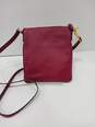 Authentic COACH Leather Crossbody Messenger Purse image number 5