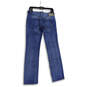 Womens Blue Denim Medium Wash 5 Pocket Design Straight Jeans Size W 29 L23 image number 2