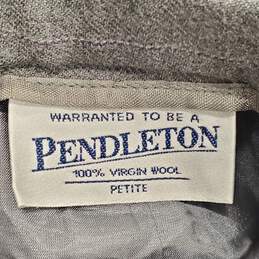 Pendleton Women Gray Pinstripe Suit Sz 10