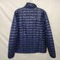 The North Face Navy Full Zip Nylon Puffer Jacket Men's Size L image number 2