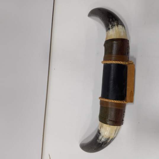 Wall Hanging Bull Horn Décor image number 5