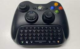 Microsoft Xbox 360 controller and chatpad - black