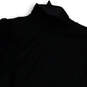Womens Black Turtleneck Long Sleeve Stretch Pullover T-Shirt Size Medium image number 3