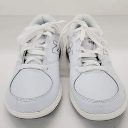 New Balance Rollbar  White Leather Athletic Walking Shoes Women's Size 8 alternative image