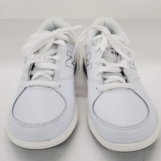 New Balance Rollbar  White Leather Athletic Walking Shoes Women's Size 8 image number 2