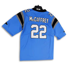 Mens Blue NFL Carolina Panthers Christian McCaffrey 22 Football Jersey Sz M alternative image