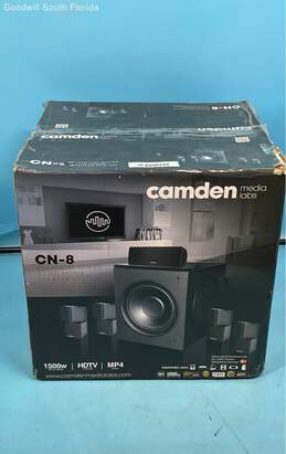Camden CN-8 Media Platinum Black Labs Home Theater Not Tested
