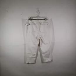 Womens Regular Fit Light Wash Denim Classic Capri Jeans Size 20W alternative image