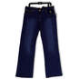 NWT Womens Blue Denim Medium Wash Stretch Pockets Straight Jeans Size 19/20 image number 1