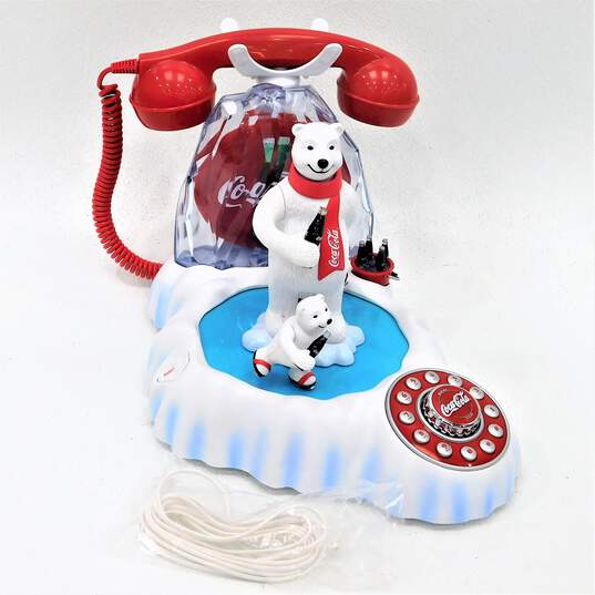 Polyconcept USA/Coca-Cola Company Animated Polar Bear Landline Telephone image number 1