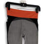 NWT Womens Gray Orange High Waist Stretch Pull-On Ankle Leggings Size S image number 4