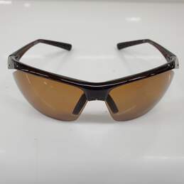 Nike Tailwind Brown Semi-Rimless Polarized Sunglasses alternative image