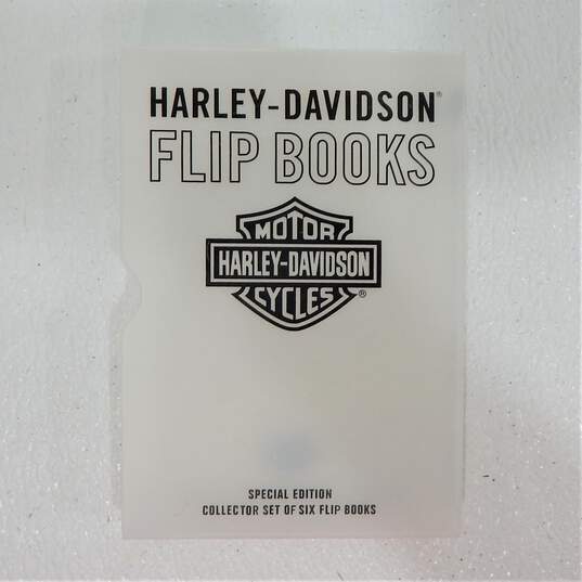 Harley Davidson Collector Set 6 Flip Books Action Motorcycle image number 5