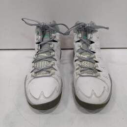 Jordan Men's 629876-105 Melo M10 White/Gray Shoes Size 9