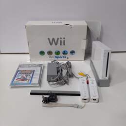 White Nintendo Wii Console With Accessories IOB alternative image