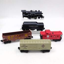 Lionel O Gauge 8625 Locomotive & Tender W/ Caboose Train Cars
