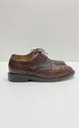 Oak Street Bootmakers Brown Leather Wingtip Oxford Dress Shoes Men's Size 9 D image number 1