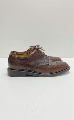 Oak Street Bootmakers Brown Leather Wingtip Oxford Dress Shoes Men's Size 9 D