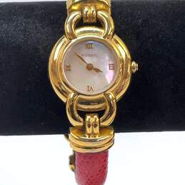Designer Fossil ES-8686 Gold-Tone Water Resistant Round Quartz Analog Wristwatch alternative image