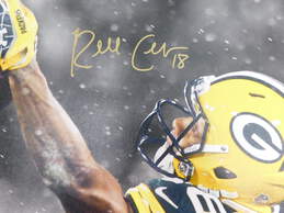 Randall Cobb Autographed Green Bay Packers Canvas Print alternative image