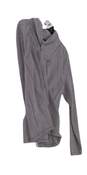 Mens Gray Long Sleeve Shawl Collar Pullover Sweater Size Medium image number 1