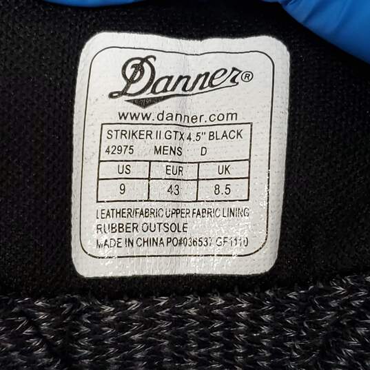 Danner Men's Striker II GTX 4.5in Black Tactical Boots Size 9 image number 7