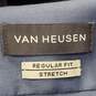 Van Heusen Men Blue LS Shirt M NWT image number 4