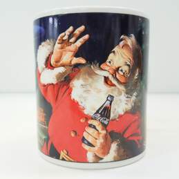 Holiday Portraits Coca-Cola Santa Stoneware Mugs Set 4 by Sakura alternative image