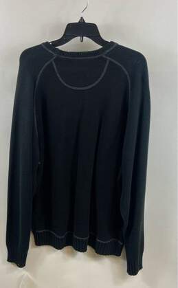 NWT Tommy Bahama Mens Black Long Sleeve Knit Crewneck Pullover Sweater Size XL alternative image
