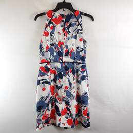 Tommy Hilfiger Women Multi Color Dress Sz 8 alternative image