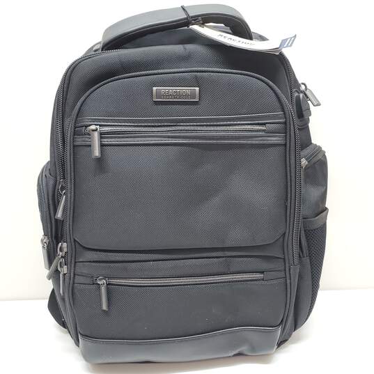 Kenneth Cole REACTION Black  Laptop Backpack with TAG image number 1