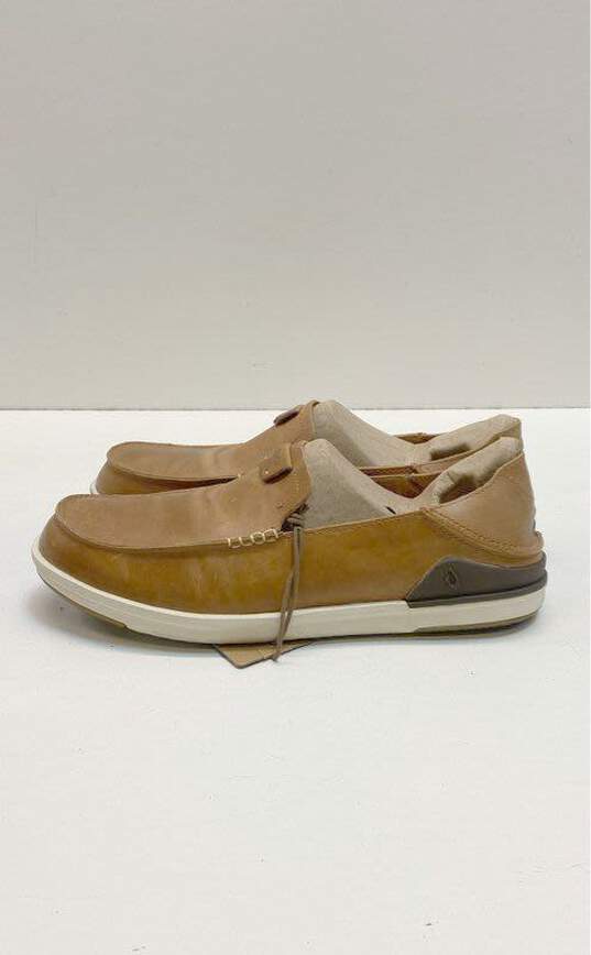 Olukai Kakaha Brown Slip-On Shoes Size Men 11 image number 1