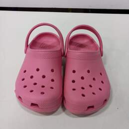 Crocs Pink Clogs Girl's Size J2