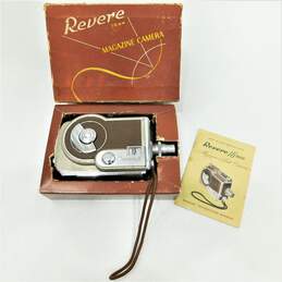 Vintage Revere 16mm Magazine Camera IOB w/ Manual