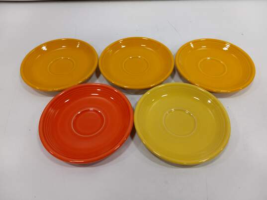 Lot of Assorted Fiesta Saucers image number 1