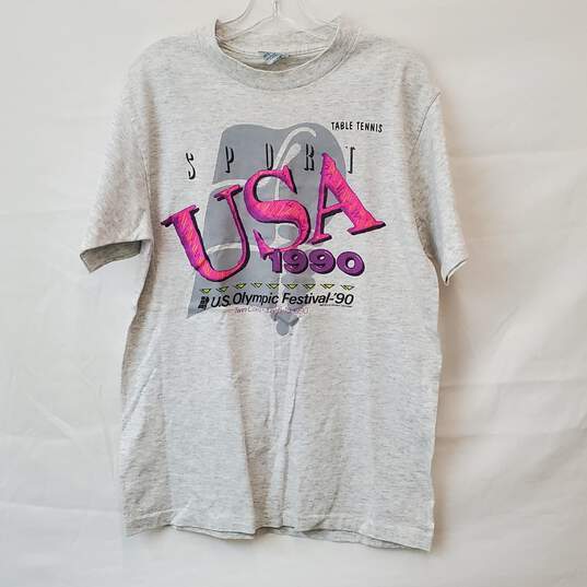 Award Wear U.S. Olympic Festival 1990 Table Tennis Size Large image number 1
